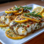 Baked Lemon Herb Cod Recipe