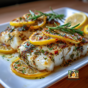 Baked Lemon Herb Cod Recipe