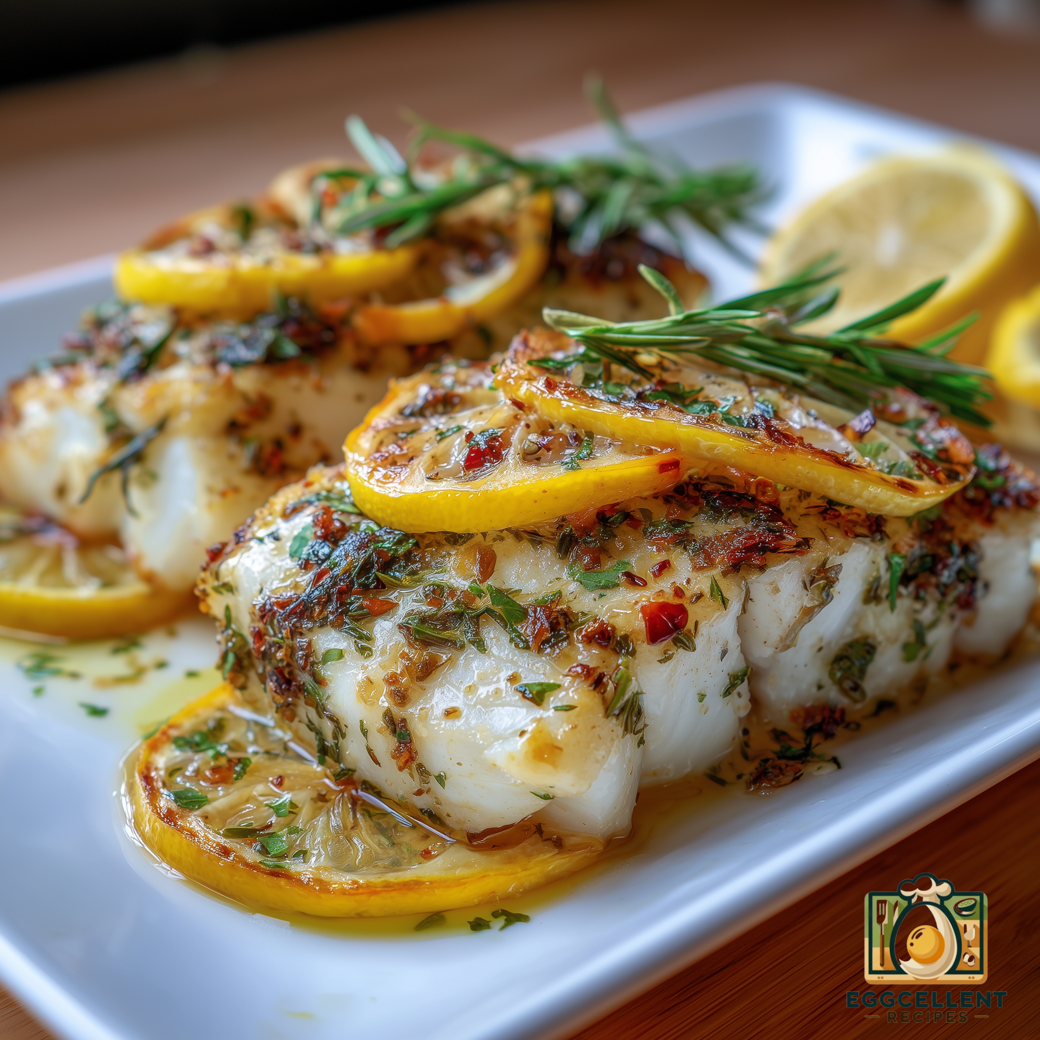Baked Lemon Herb Cod Recipe