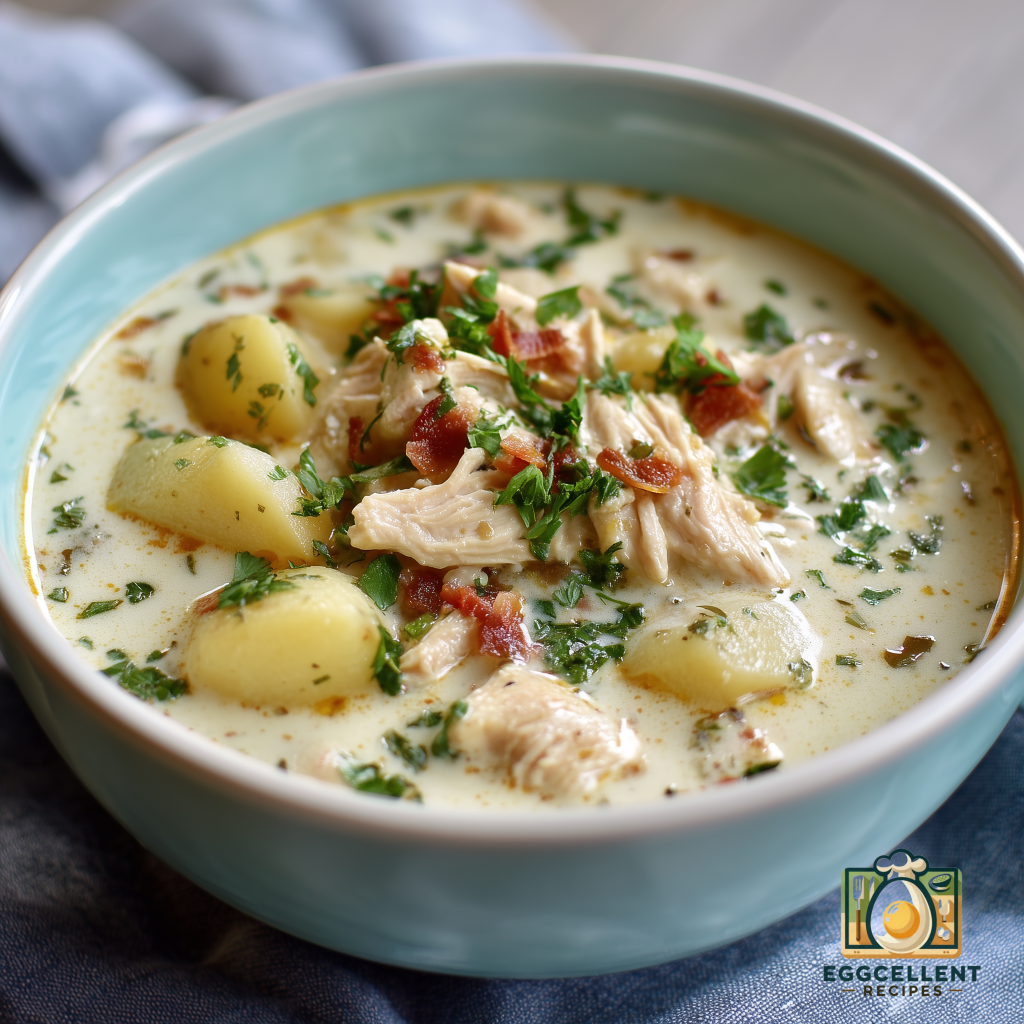 Creamy Chicken & Potato Soup Recipe