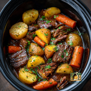 Crockpot Beef Potatoes and Carrots Recipe