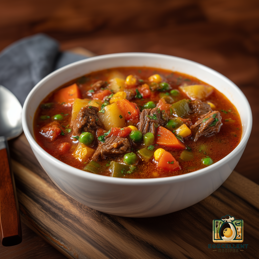 Hearty Vegetable Beef Soup Recipe