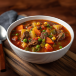 Hearty Vegetable Beef Soup Recipe