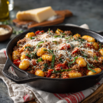 Italian Sausage Gnocchi Skillet Recipe