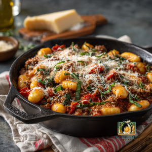 Italian Sausage Gnocchi Skillet Recipe