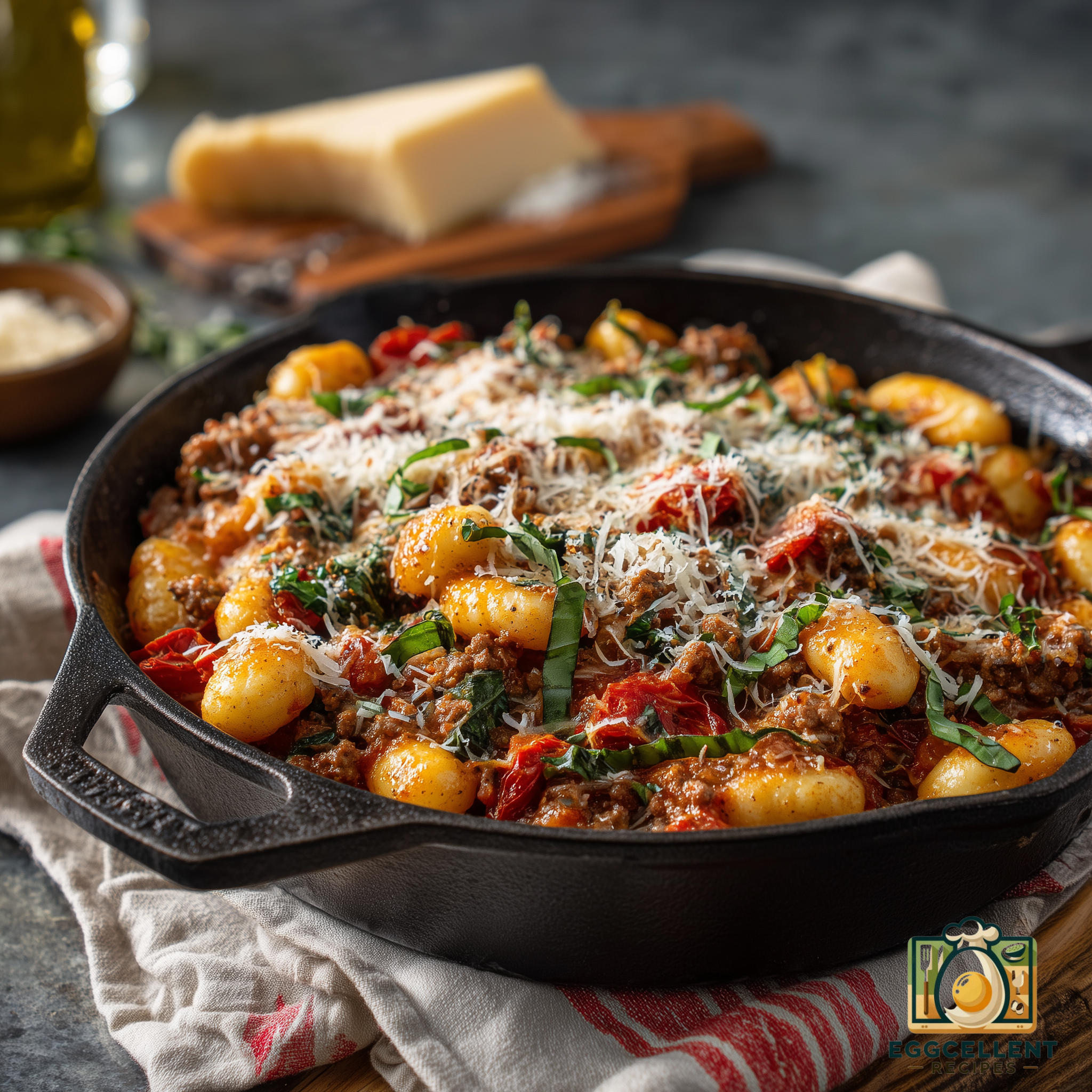 Italian Sausage Gnocchi Skillet Recipe