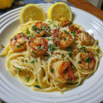 Lemon Butter Shrimp Linguine Recipe