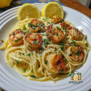 Lemon Butter Shrimp Linguine Recipe