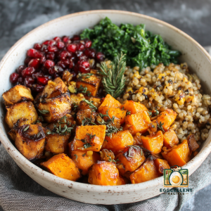 Maple Roasted Sweet Potato Bowls Recipe