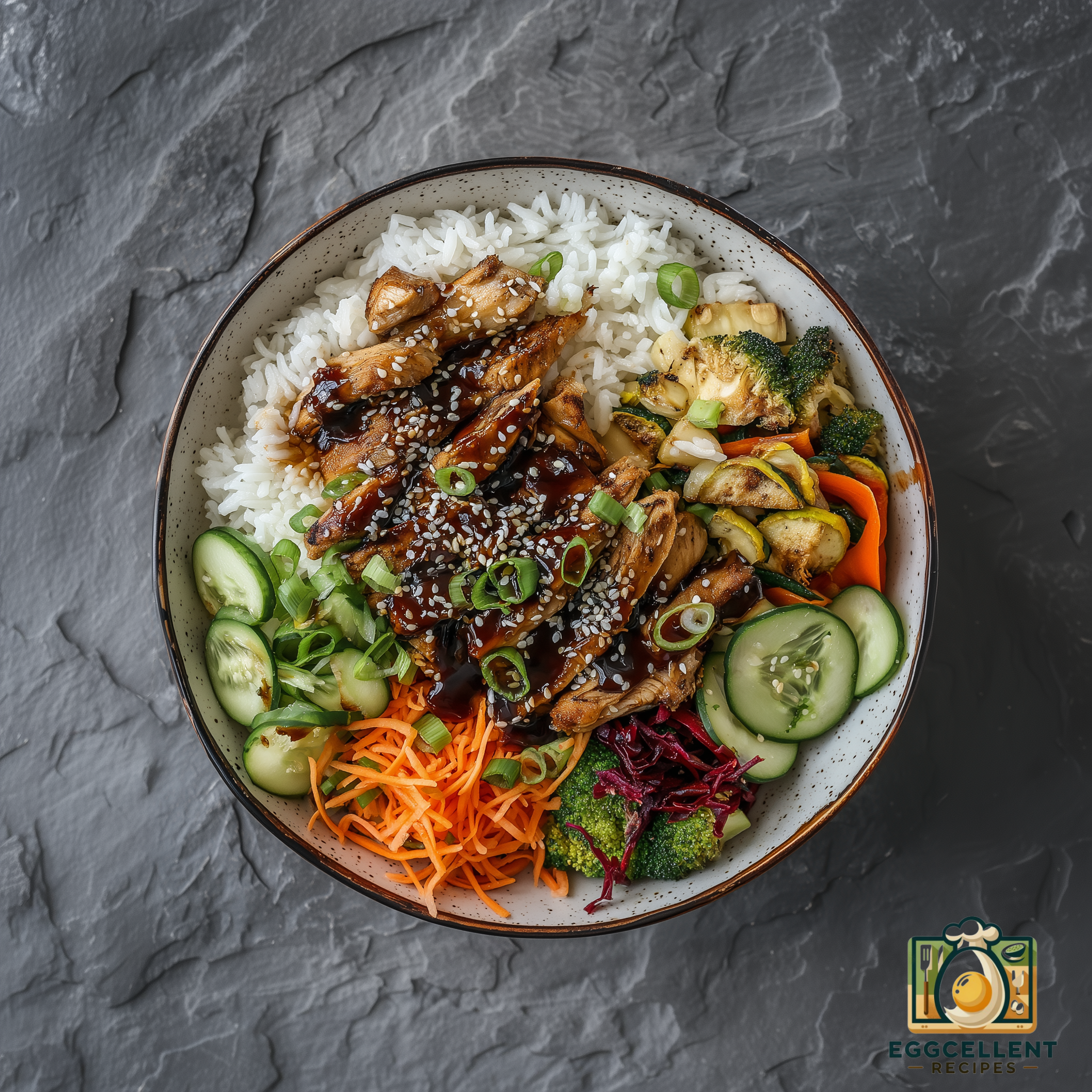 Sesame Ginger Veggie Bowls Recipe