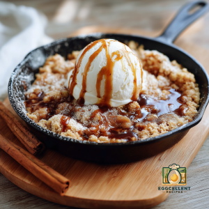 Apple Cinnamon Skillet Dessert Recipe