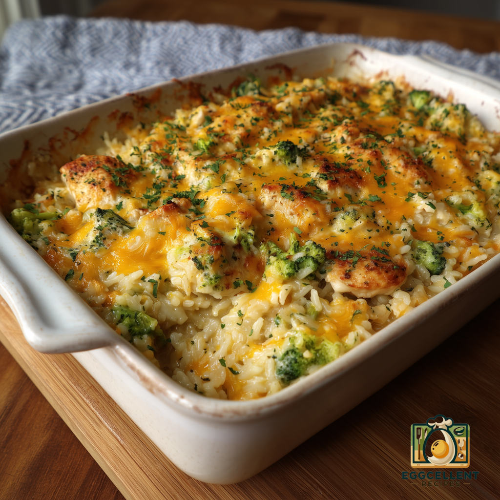 Chicken Broccoli Rice Bake Recipe
