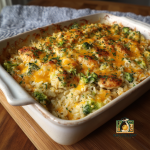 Chicken Broccoli Rice Bake Recipe