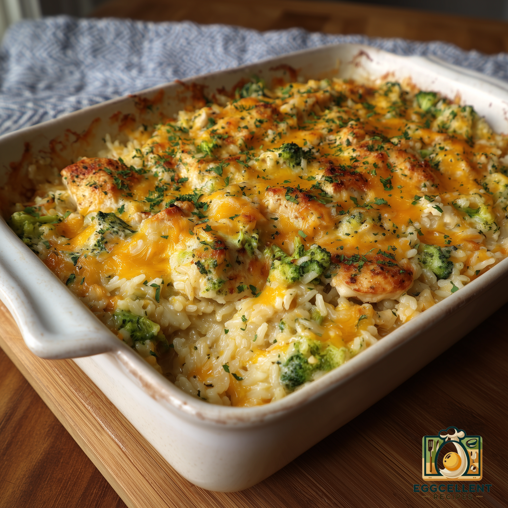 Chicken Broccoli Rice Bake Recipe