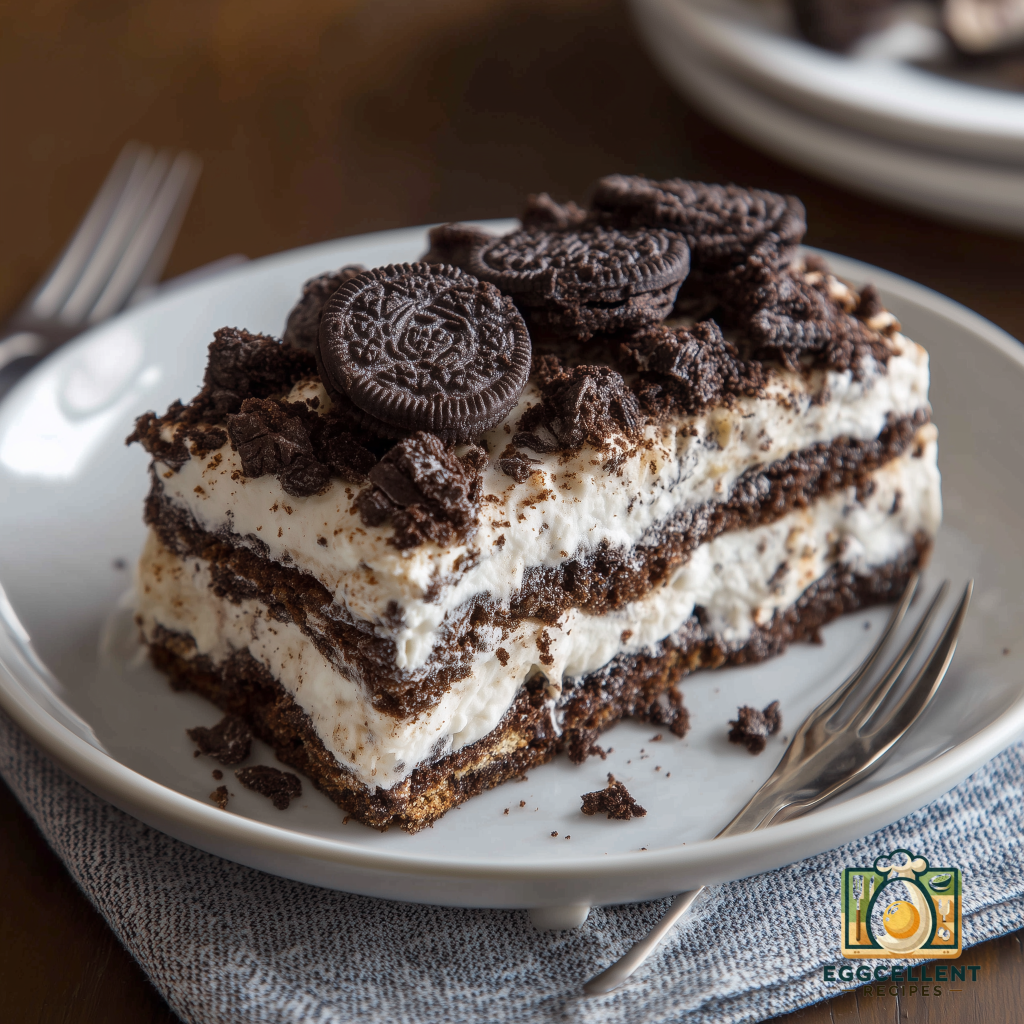 Oreo Icebox Cake Recipe
